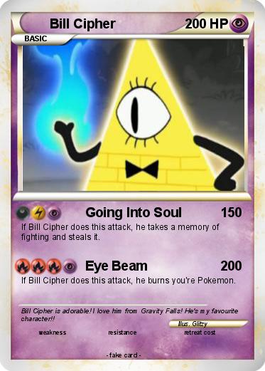 Pokemon Bill Cipher