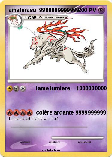 Pokemon amaterasu  9999999999999