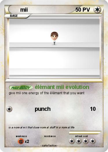 Pokemon mii