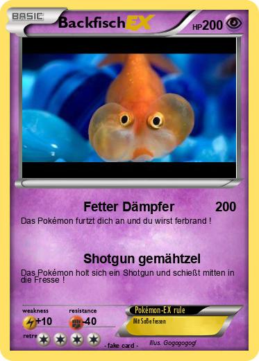 Pokemon Backfisch