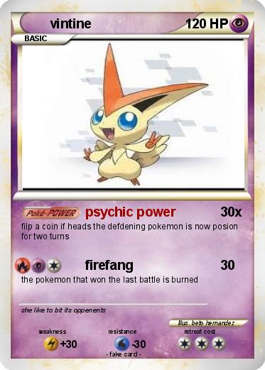 Pokemon vintine