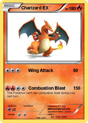 Pokemon Charizard EX