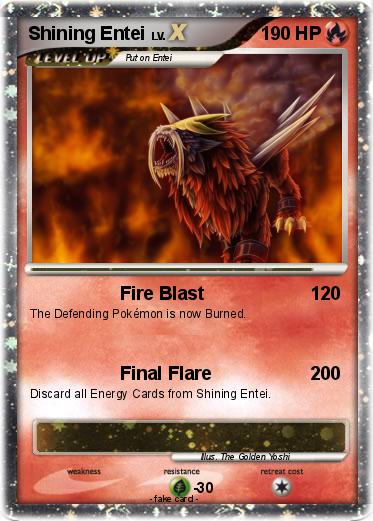 Pokemon Shining Entei