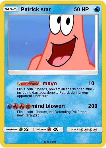 Pokemon Patrick star