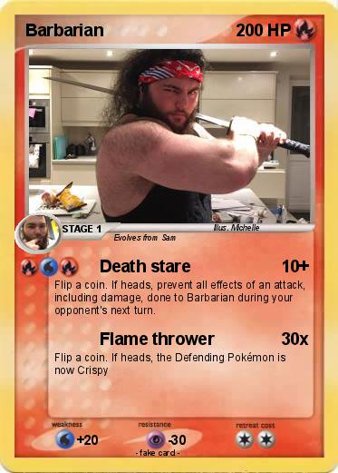 Pokemon Barbarian