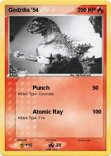 Pokemon Godzilla '54