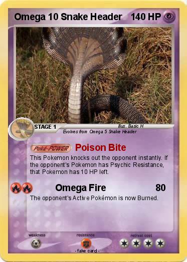 Pokemon Omega 10 Snake Header