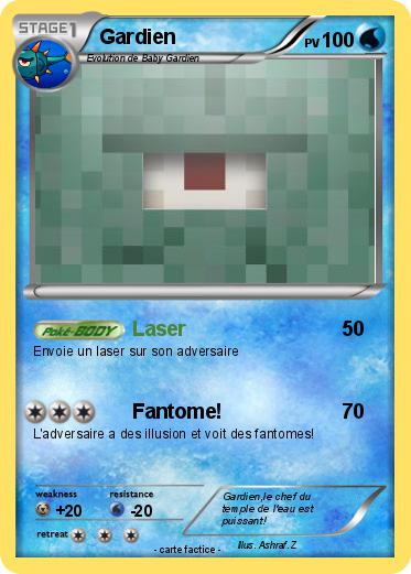 Pokemon Gardien
