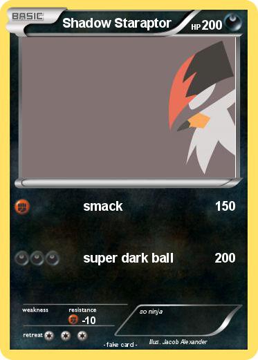 Pokemon Shadow Staraptor