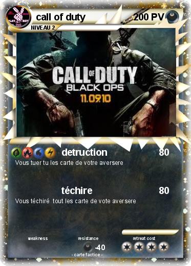 Pokemon call of duty