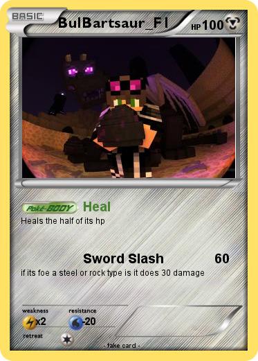 Pokemon BulBartsaur_F1