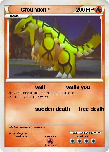 Pokemon Groundon *