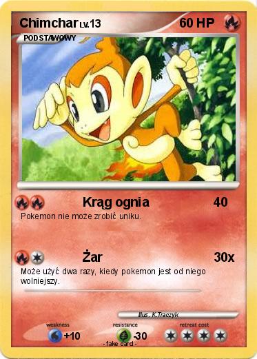 Pokemon Chimchar
