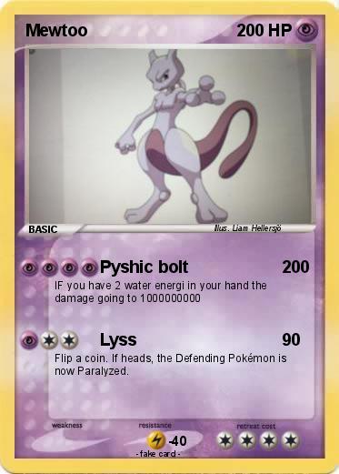 Pokemon Mewtoo