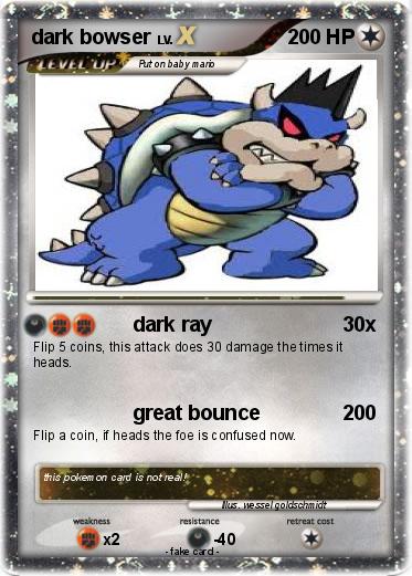 Pokemon dark bowser