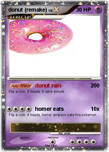 Pokemon donut (remake)