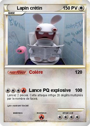 Pokemon Lapin crétin