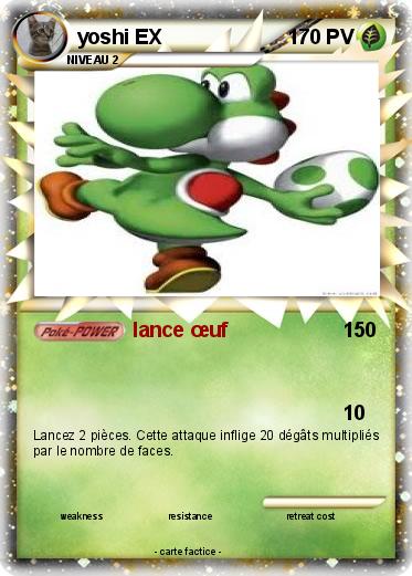 Pokemon yoshi EX