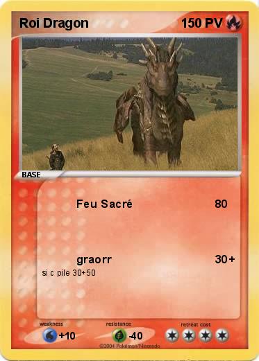 Pokemon Roi Dragon 