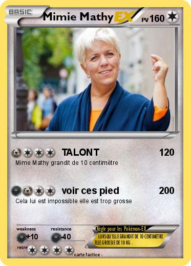 Pokemon Mimie Mathy