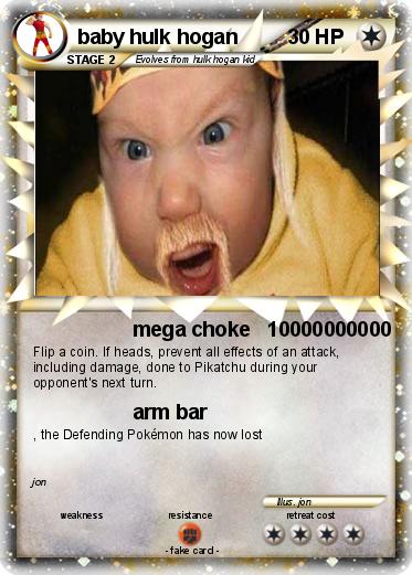 Pokemon baby hulk hogan