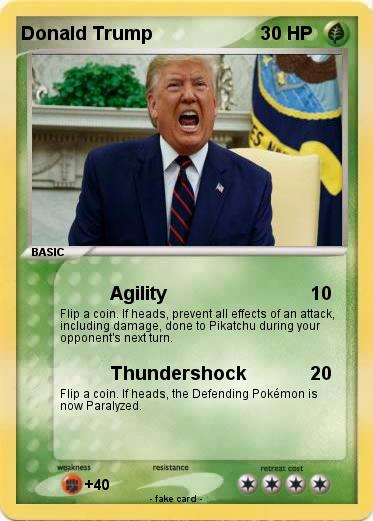 Pokemon Donald Trump