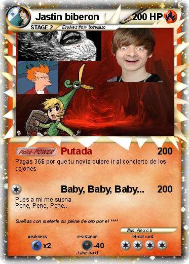 Pokemon Jastin biberon