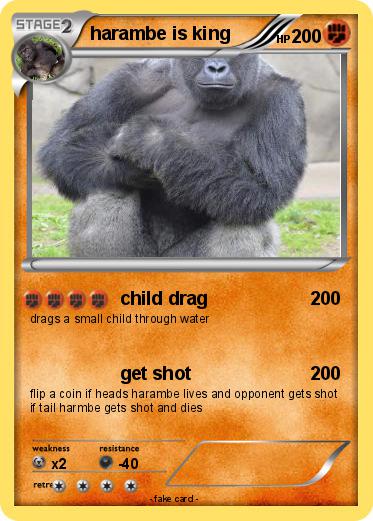 Pokemon harambe is king
