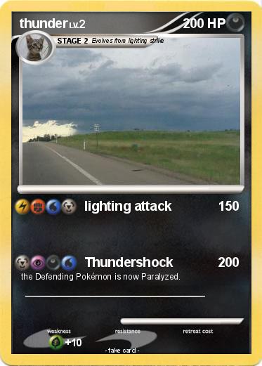 Pokemon thunder