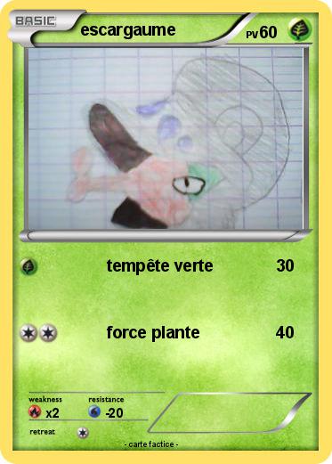 Pokemon escargaume