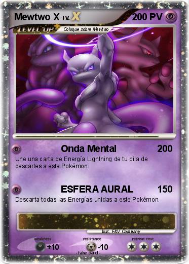 Pokemon Mewtwo X