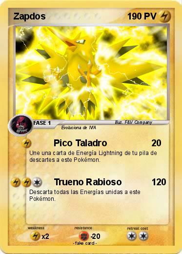 Pokemon Zapdos