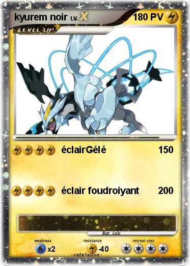 Pokemon kyurem noir