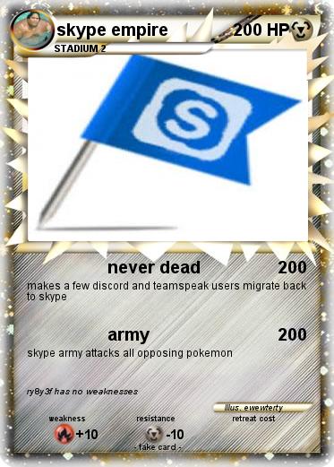 Pokemon skype empire