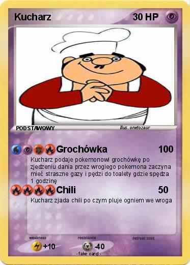 Pokemon Kucharz