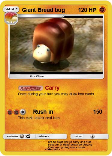 Pokemon Giant Bread bug