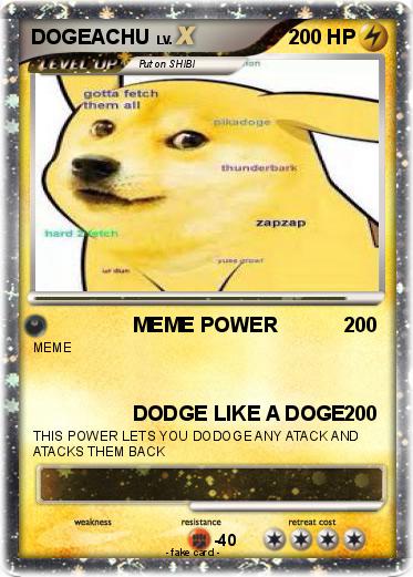 Pokemon DOGEACHU