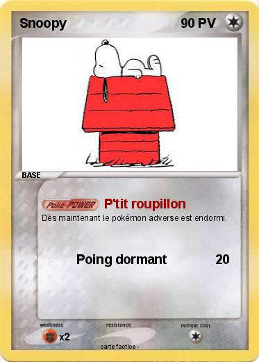 Pokemon Snoopy