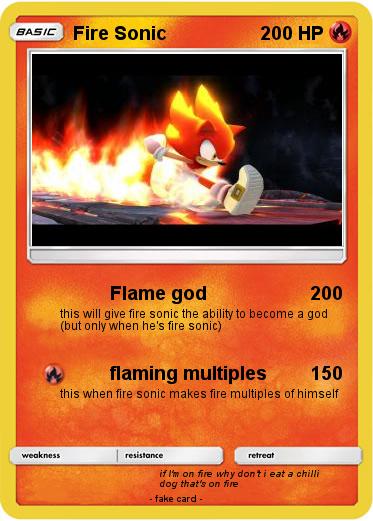 Pokemon Fire Sonic