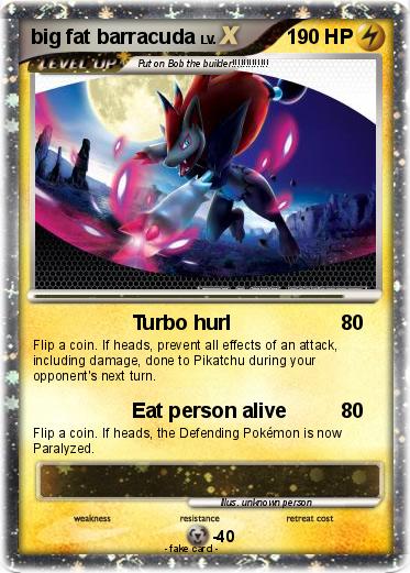 Pokemon big fat barracuda