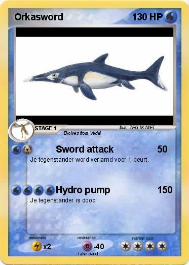 Pokemon Orkasword
