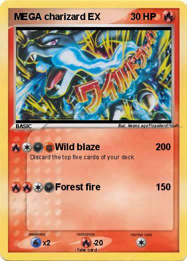 Pokemon MEGA charizard EX