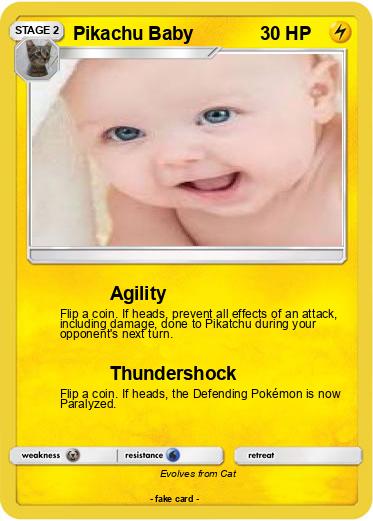 Pokemon Pikachu Baby