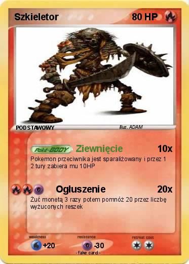 Pokemon Szkieletor