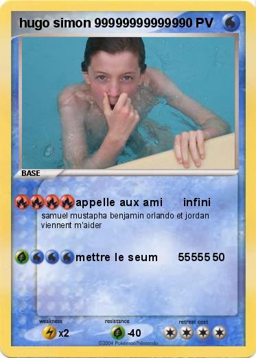 Pokemon hugo simon 999999999999