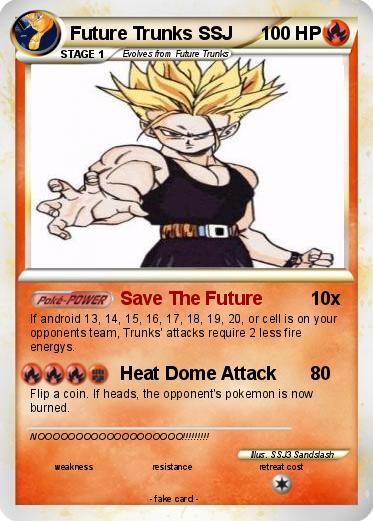 Pokemon Future Trunks SSJ