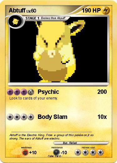 Pokemon Abtuff