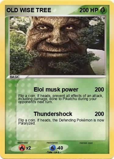 Pokemon OLD WISE TREE