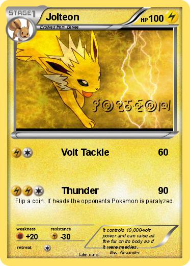 Pokemon Jolteon