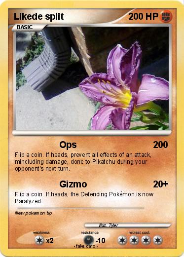 Pokemon Likede split
